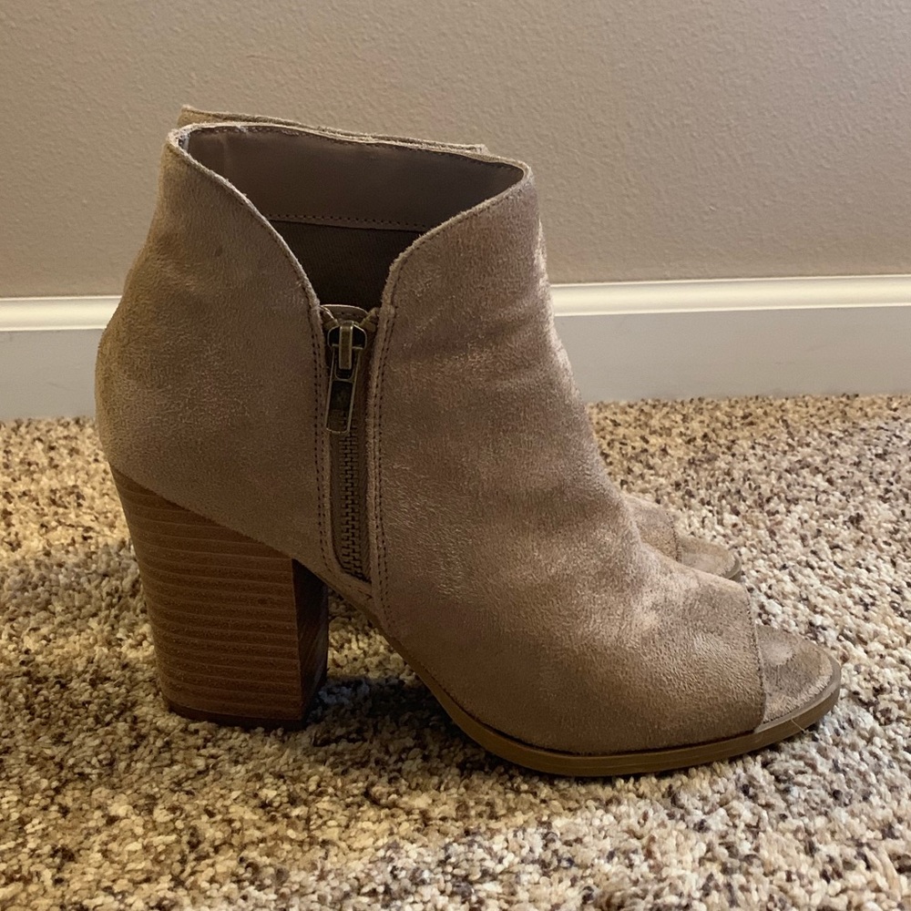 Carlos Open Toe Bootie